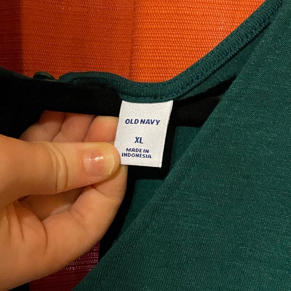 Long Sleeved NWT Green Jumpsuit/Romper Old Navy - Picture 5 of 5